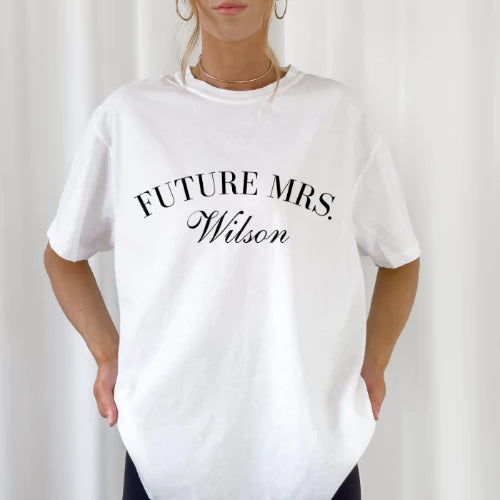 Future mrs t shirt best sale