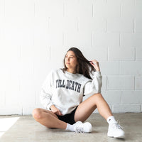 TILL DEATH Varsity Sweatshirt
