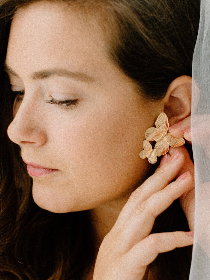 Griffith Butterfly Studs