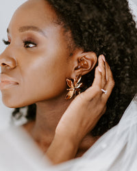 Laurel Flower Studs