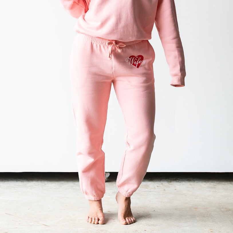 Victoria's Secret Pink Fleece Skinny Jogger Pant Sweatpants Black Size X- Large New 