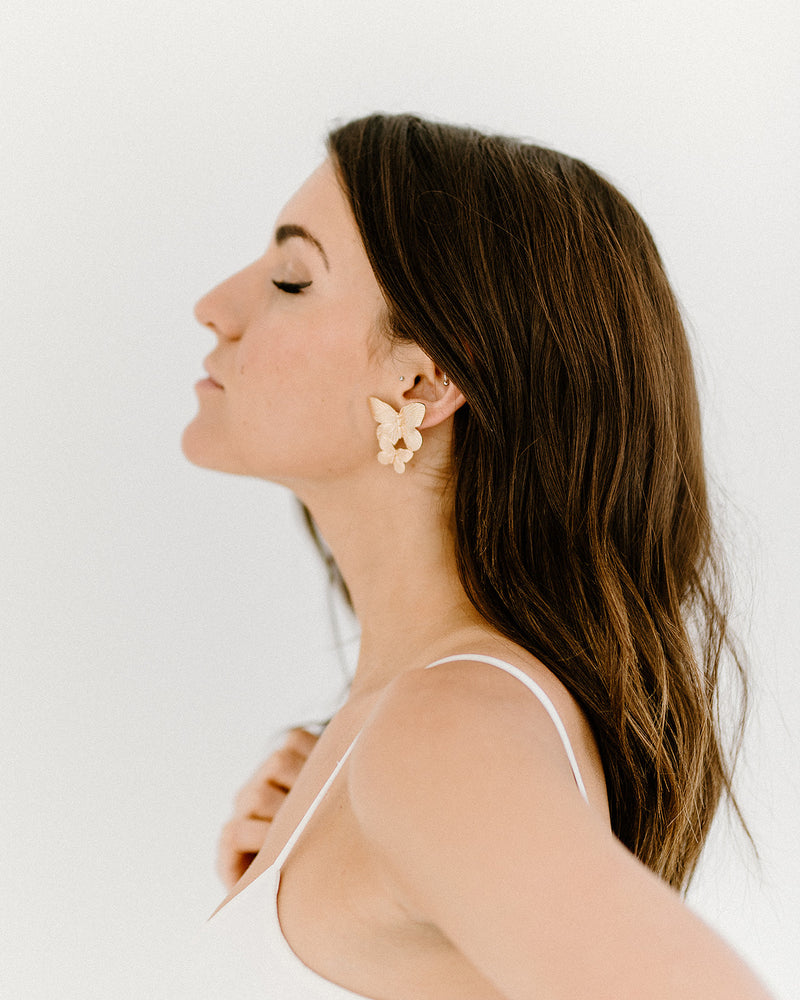 Griffith Butterfly Studs